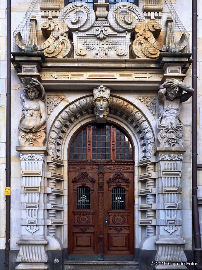 Bremen. Domshof 8-9, Bremer Bank (Dunkel & Tölken, 1902-1904)