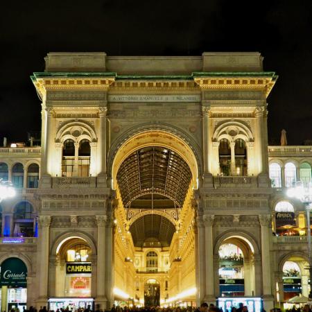 Milán. Galleria Vittorio Emanuele II