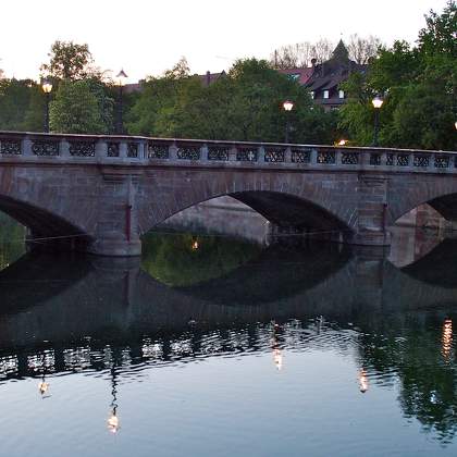 Nürnberg. Maxbrücke