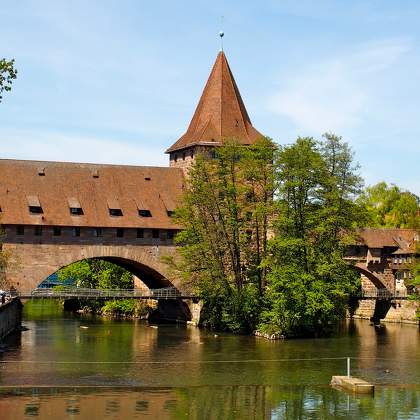 Nürnberg. Kettensteg