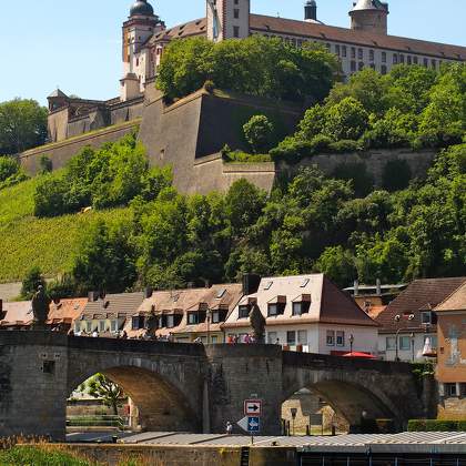 Würzburg. Main, Schlosshotel Steinburg