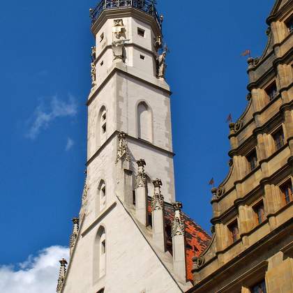 Rothenburg ob der Tauber. Rathauses