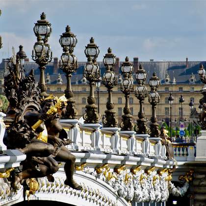 París. Pont Alexandre-III