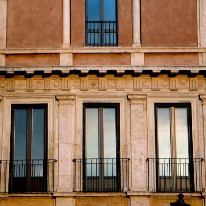 Roma. Campo dei Fiori, Palazzo Pio Orsini Righetti