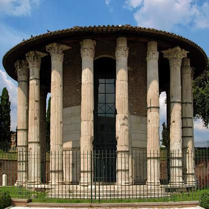 Roma. Tempio di Ercole Vincitore