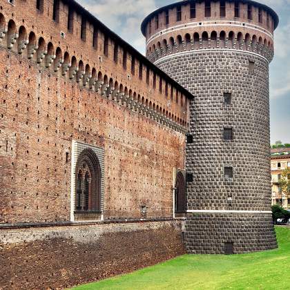 Milán. Castello Sforzesco, Torrione del Carmine