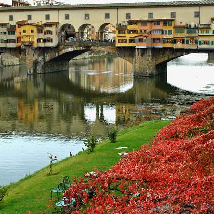 Florencia. Ponte Vecchio, Corridorio Vasariano