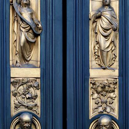 Florencia. Porta del Paradiso (Ghiberti, 1452)