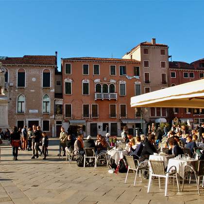 Venecia. Campo Santo Stefano