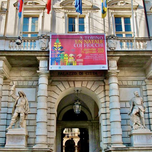 Turín. Via Milano, Palazzo Civico