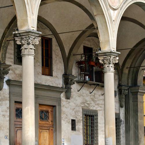 Florencia. Loggia dei Servi di Maria (Antonio da Sangallo il Vecchio, 1525)