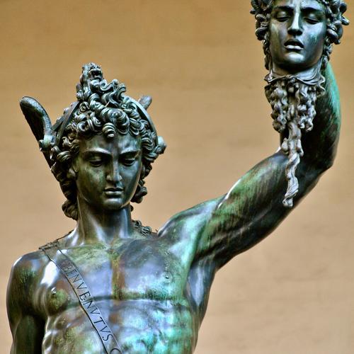 Florencia. Piazza della Signoria, Loggia del Lanzi