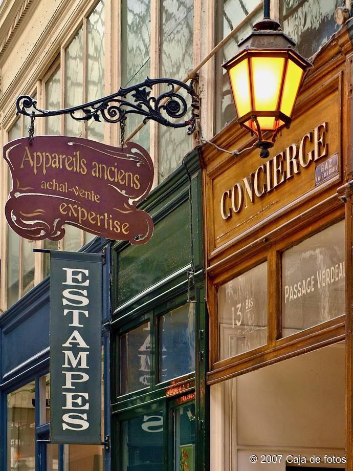 París. Rue de la Grande Batelière, Passage Verdeau (1847)