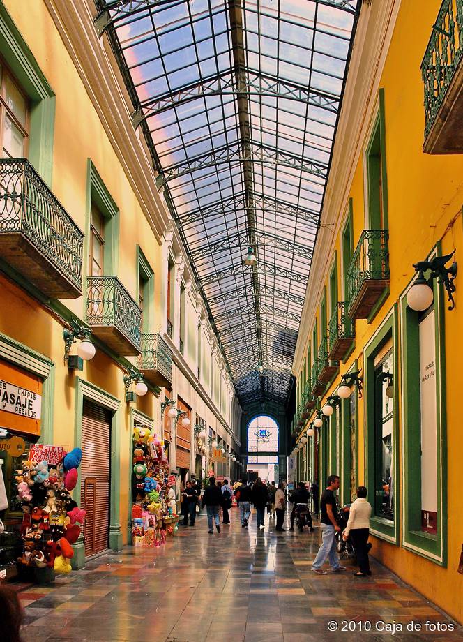 Puebla. Zócalo, Pasaje Ignacio Zaragoza