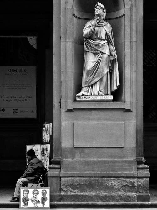Florencia. Piazzale degli Uffizi